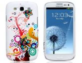 Protetor plástico floral para Samsung Galaxy S3 / I9300